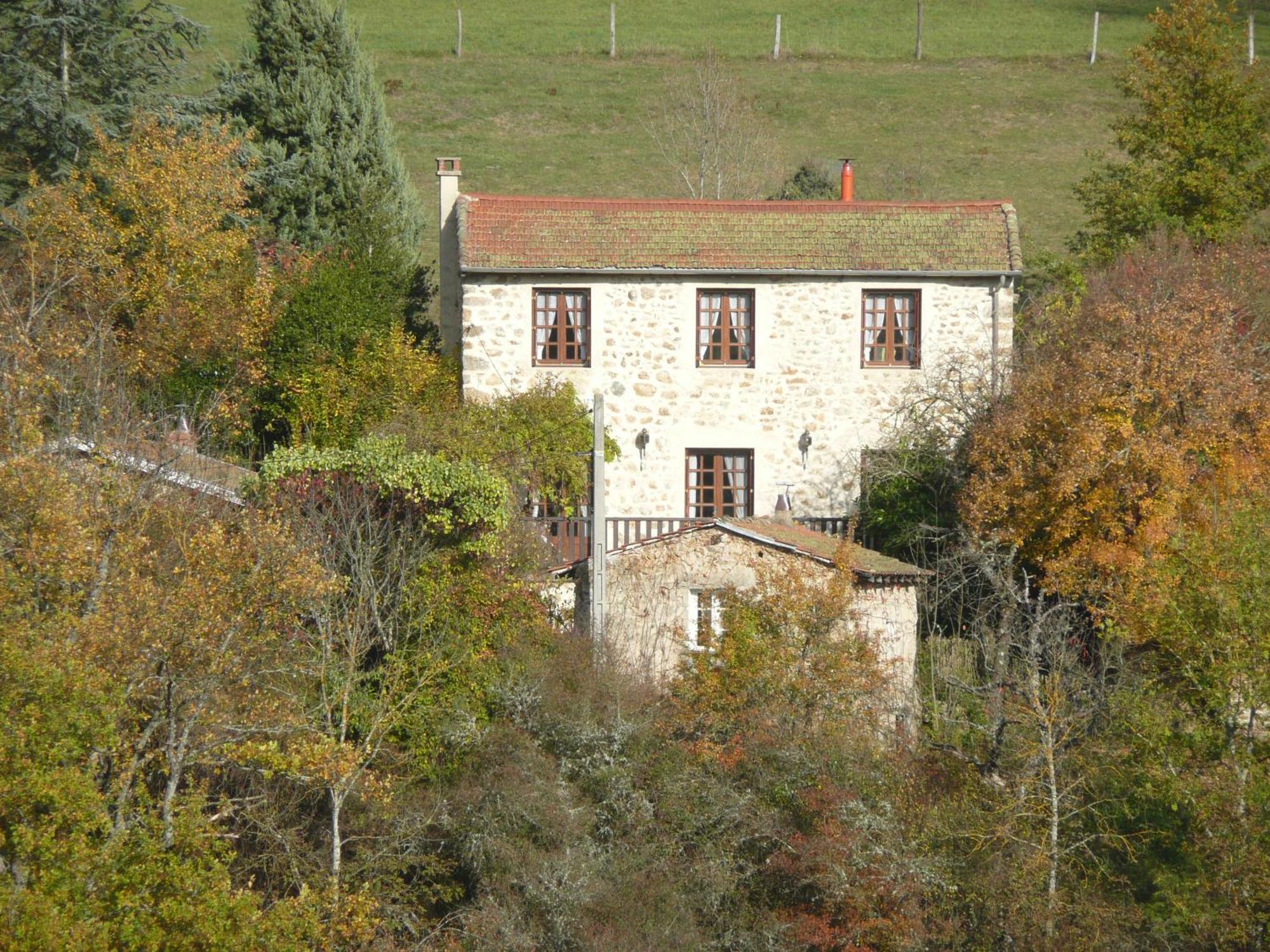 Villa Gite La Grange De L'Effraie à Beauzac Extérieur photo